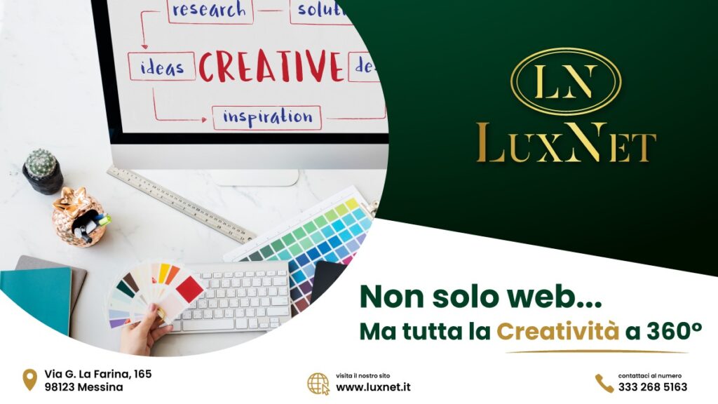 Non solo web... Ma tutta la creatività a 360°