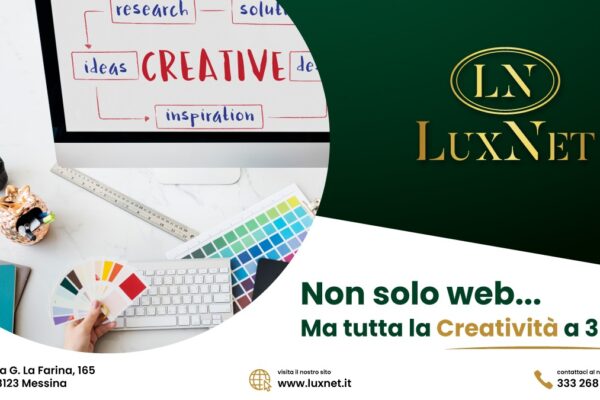 Non solo web... Ma tutta la creatività a 360°